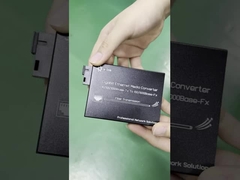 Konwerter multimedialny Gigabit Ethernet z światłem wielo- i jedno-trybowym