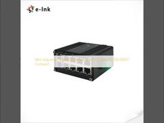 Mini Industrial Gigabit Ethernet Switch 10 Port 10/100/1000T Compact