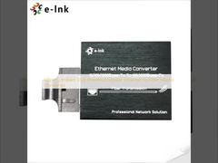 Ultra-kompaktowy konwerter mediów z Gigabit Ethernet na światłowód zasilany przez USB