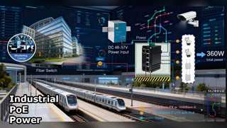Przemysłowy przełącznik PoE++ Zasilanie w trudnych warunkach