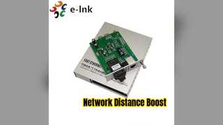 Konwerter światłowodowy rozszerza sieć o 2 km