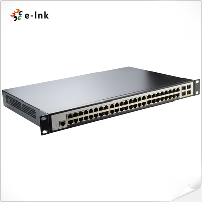 Commercial Managed Ethernet Switch L2 48 Port RJ45 Gigabit To 4 Port 100/1000X SFP