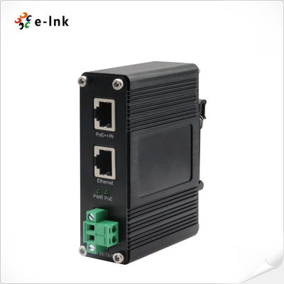 Industrial Gigabit PoE Splitter 19VDC Output IEEE 802.3af/at/bt Compliant Extend to 100 meters