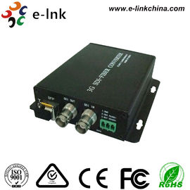 Multimode Sdi Video Converter To Fiber Optic Converter 300 Meters Distances