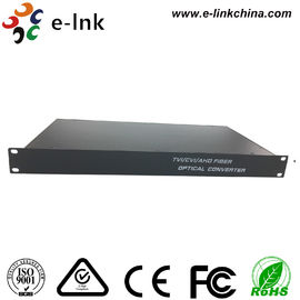 E Link 16 Ch AHD CVI TVI Over Fiber Converter 4 In 1 Video Fiber Type With 2 Years Warranty