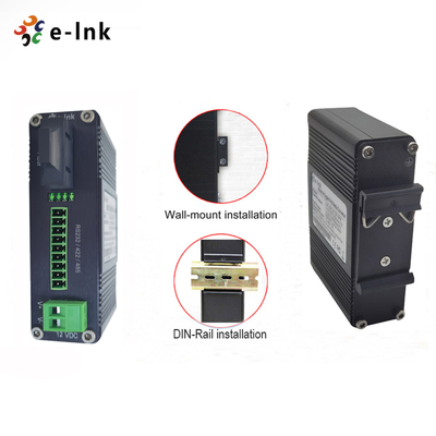 RS485 to Fiber Converter Transparent Data Transmission Surge Protection