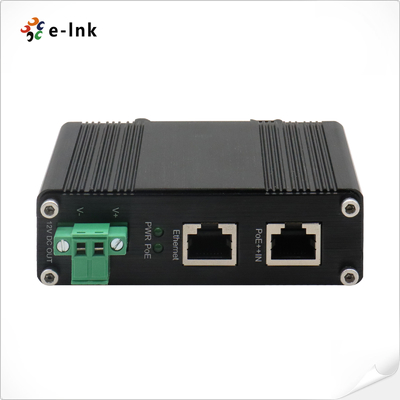 LNK-INS901-12V PoE Splitter with 12VDC Output and Gigabit Data Transmission