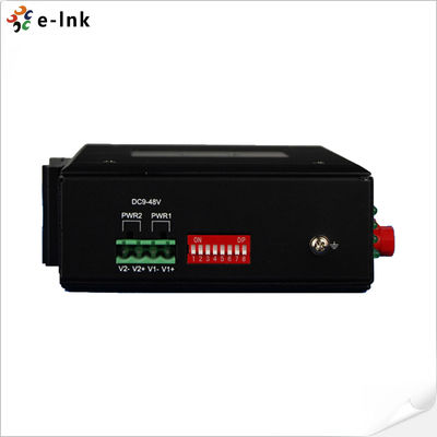 Industrial Fiber Media Converter RS232 422 485 Serial to Fiber 20km