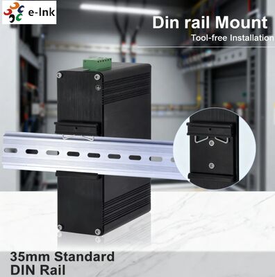 Industrial 8-Port 10/100Base-T + 2-Port 100BASE-FX Hardened Ethernet Switch