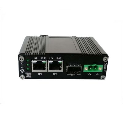 Mini Industrial Ethernet Fiber Media Converter