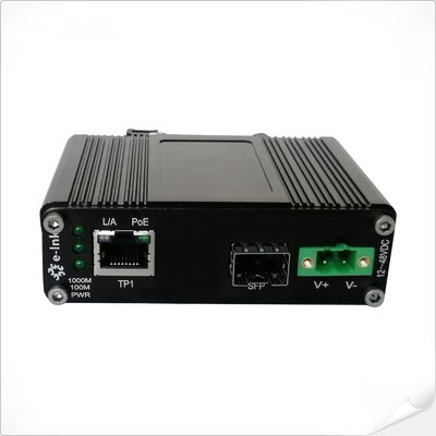 12-48V DC Input Industrial Media Converter