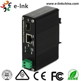 12 - 48 V 30 W PoE Ethernetowy konwerter mediów Media Single Mode Single Fibre
