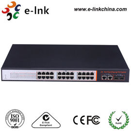 10 / 100M 2 SFP Uplink Port Ethernet przełącznik dla bezprzewodowych punktów dostępu 440mm X 350mm X 45mm