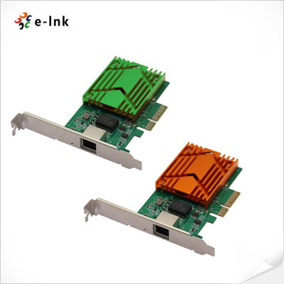 Wysokiej prędkości karta sieciowa 10G PCIe z kablami 2.5G/5G/10G w kategoriach 5e/6/6a