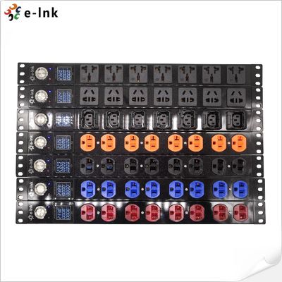 265VAC 2800W 19-calowy moduł dystrybucji zasilania 1U Wyświetlacz OLED